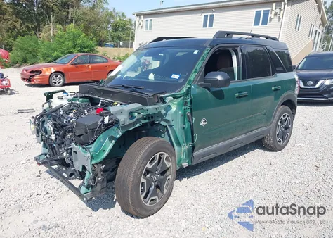 2024 Ford Bronco Sport Outer Banks из США, поврежденный, VIN 3FMCR9C60RRE62381